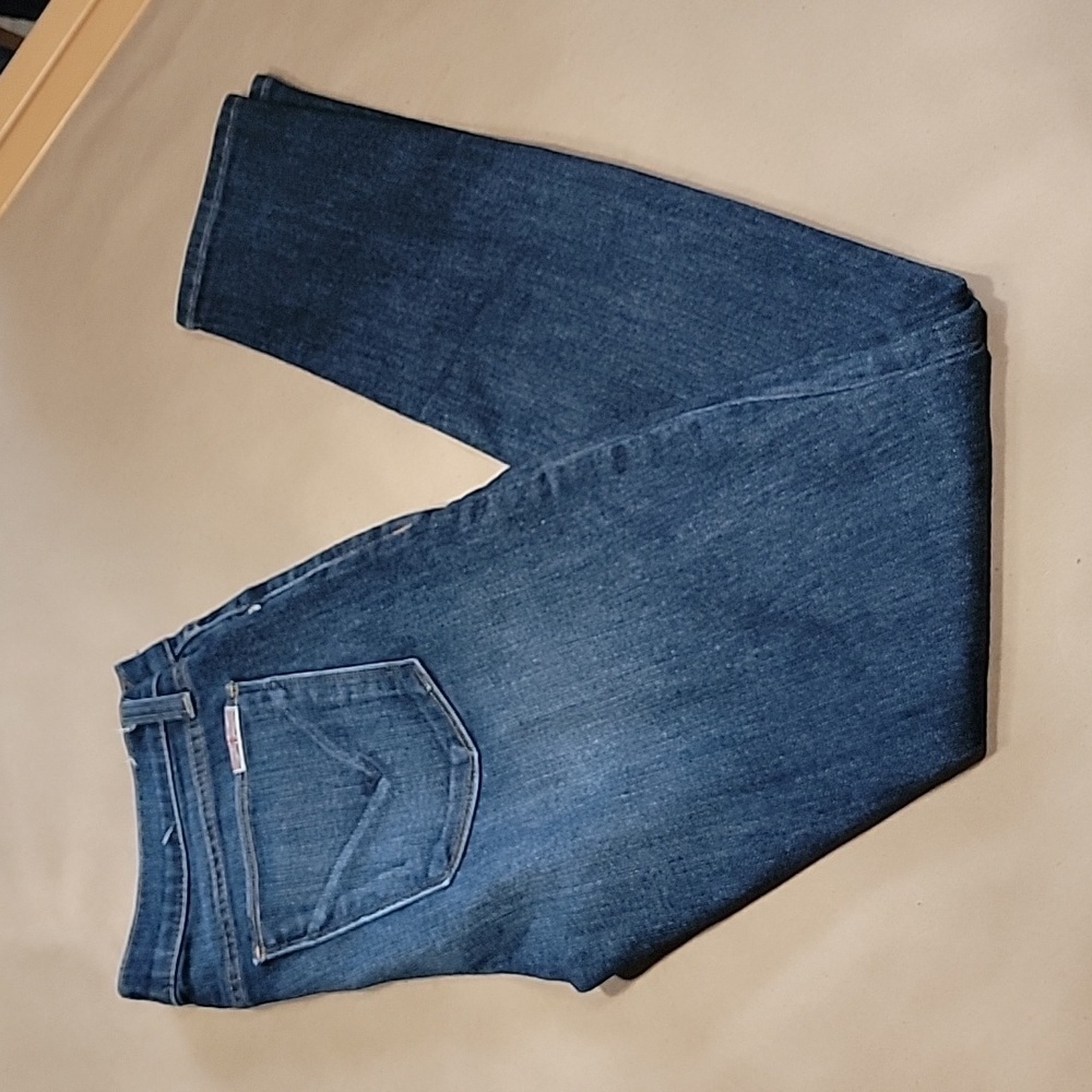 Hudson Krista Super Skinny Size 27 Blue Denim Jeans. Excellent Used Condition